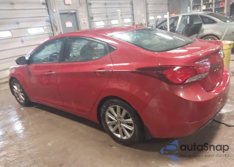 2015 Hyundai Elantra Se из США, поврежденный, VIN KMHDH4AE4FU393719